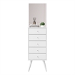 Boahaus Irene Dresser Chest (White)