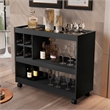 Boahaus Swansea Bar Cart (Black)
