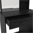 Boahaus Spes Makeup Vanity Table (Black)