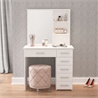 Boahaus Spes Makeup Vanity Table (White)