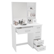 Boahaus Spes Makeup Vanity Table (White)