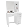 Boahaus Spes Makeup Vanity Table (White)