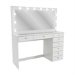 Boahaus Ketevan Makeup Vanity Desk (Basic Knobs)