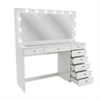 Boahaus Ketevan Makeup Vanity Desk (Basic Knobs)