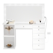 Boahaus Louise Makeup Vanity Desk (Basic Knobs)