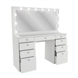 Boahaus Leonore Makeup Vanity Desk (Basic Knobs)