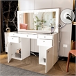 Boahaus Kiana Vanity Makeup Desk (Basic Knobs)