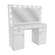 Boahaus Kiana Vanity Makeup Desk (Basic Knobs)