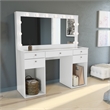Boahaus Amira Vanity Makeup Desk (Basic Knobs)