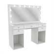 Boahaus Amira Vanity Makeup Desk (Basic Knobs)
