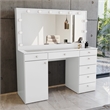 Boahaus Jezebel Vanity Makeup Desk (Basic Knobs)