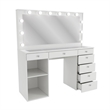 Boahaus Jezebel Vanity Makeup Desk (Basic Knobs)