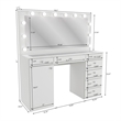 Boahaus Jezebel Vanity Makeup Desk (Basic Knobs)