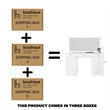 Boahaus Jezebel Vanity Makeup Desk (Basic Knobs)