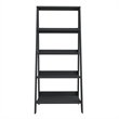 Boahaus Vallentuna Black Bookcase for Home Decor