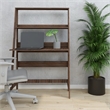 Boahaus Gumi Walnut Ladder Computer Desk