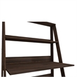 Boahaus Gumi Walnut Ladder Computer Desk