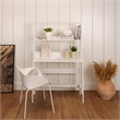 Boahaus Gumi White Ladder Computer Desk