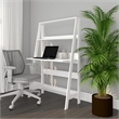 Boahaus Gumi White Ladder Computer Desk