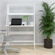 Boahaus Gumi White Ladder Computer Desk