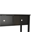 Boahaus Pierrefort Modern Black Console Table for Living Room