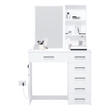 Boahaus Flora Lighted Vanity Table (White)