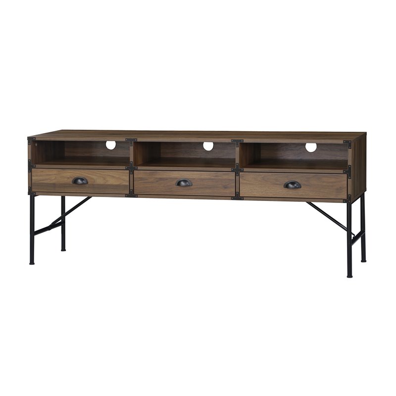 Saint Birch 3-Drawer Modern Wood TV Stand For TVs up to 60