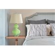 Saint Birch Cone Shape Modern Glass Table Lamp in Green/Beige