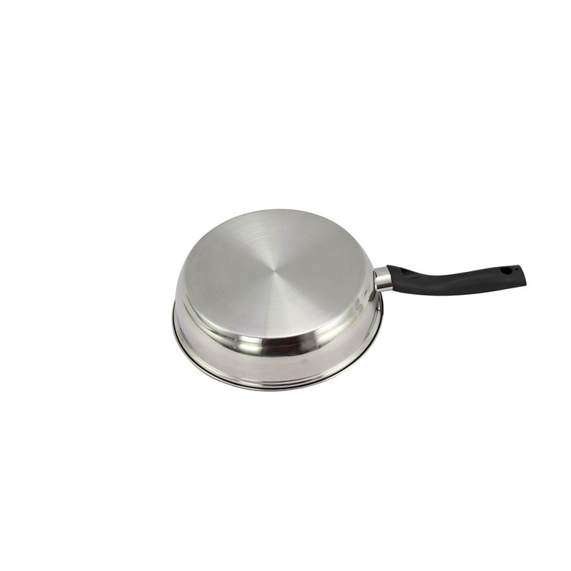 Saint Birch 9-Piece Modern Stainless Steel Cookware Set in Metallic Silver