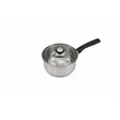 Saint Birch 9-Piece Modern Stainless Steel Cookware Set in Metallic Silver