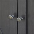 Saint Birch Hawksbury 2-Door Farmhouse Wood Storage Cabinet in Espresso