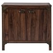 Saint Birch Logan 2-Door Transitional Wood Storage Cabinet in Walnut