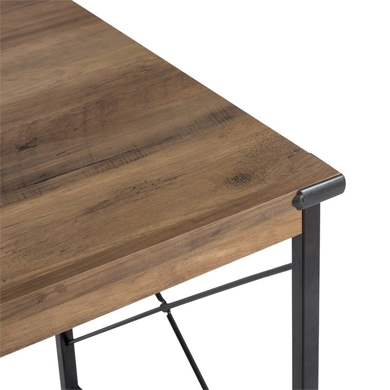 Saint Birch Oxford 1-Drawer Modern Wood Writing Desk in Rustic Oak