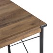 Saint Birch Oxford 1-Drawer Modern Wood Writing Desk in Rustic Oak
