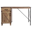 Saint Birch Oxford 1-Drawer Modern Wood Writing Desk in Rustic Oak