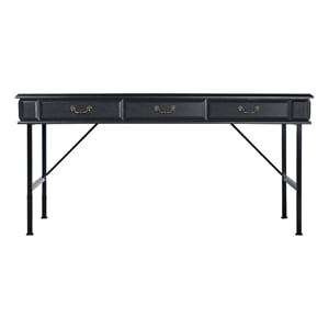 Saint Birch Contemporary Wood Writing Desk in Brown
