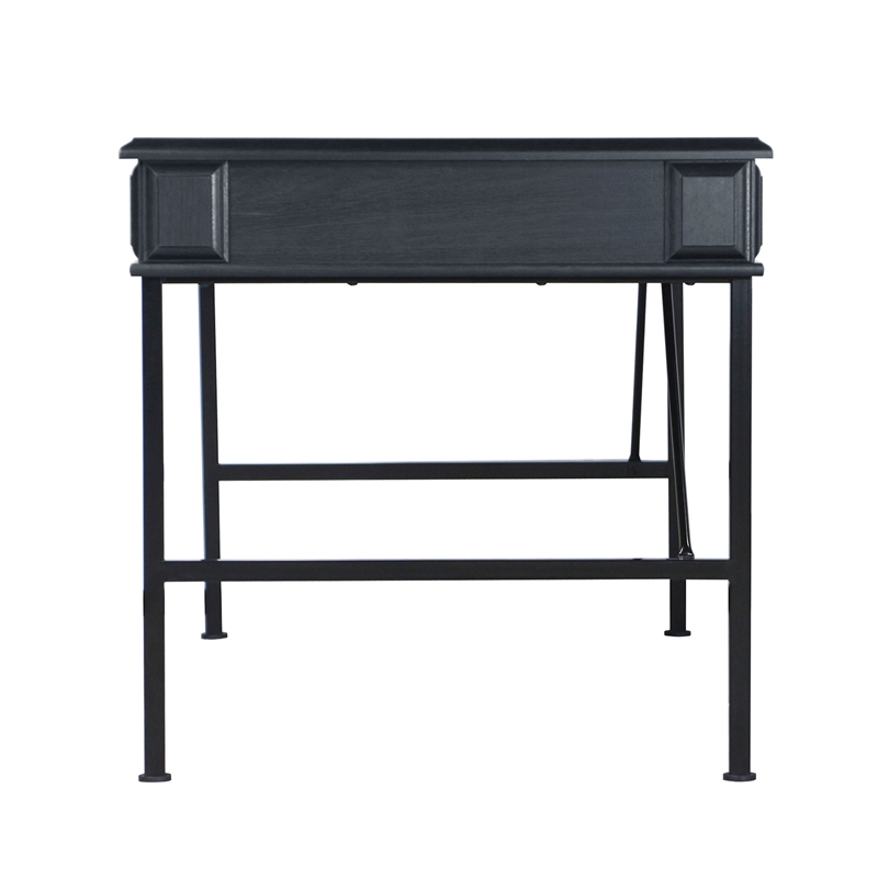 Saint Birch Contemporary Wood Writing Desk in Brown