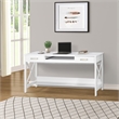 Saint Birch Alaska Wood 59.5 Inches Writing Desk in White