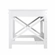 Saint Birch Alaska Wood 59.5 Inches Writing Desk in White