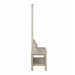 Saint Birch Finley Contemporary Wood Hall Tree And Shoe Bench in Gray