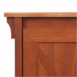 Saint Birch Hawksbury Wood 2 Door Storage Cabinet in Cherry