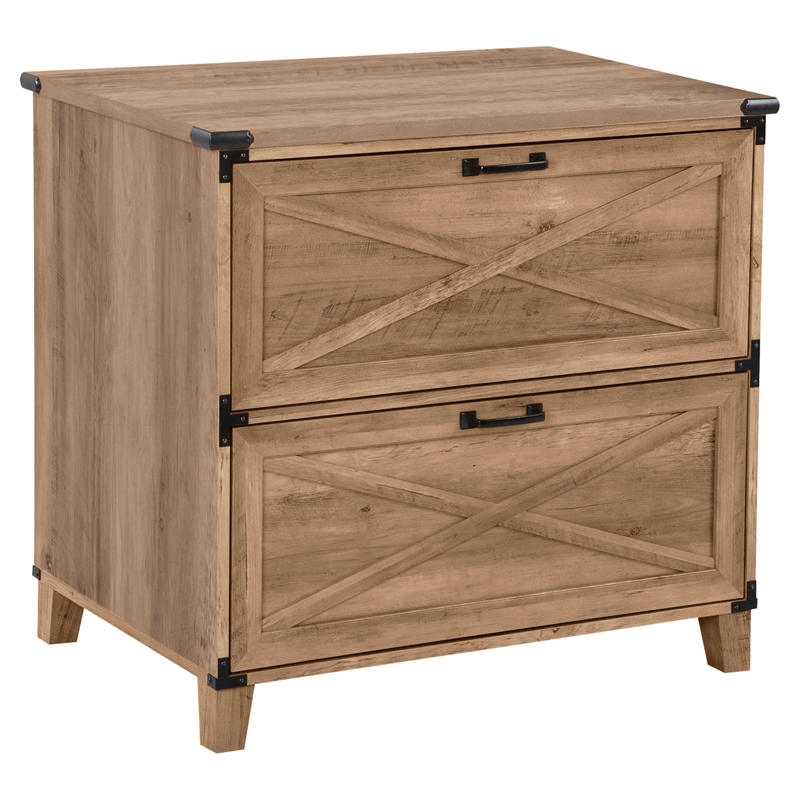 Saint Birch Oxford Wood Lateral File Drawer in Oak