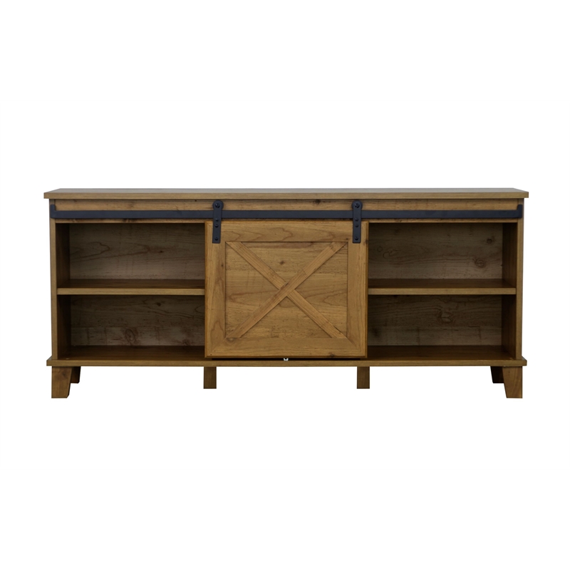 Saint Birch Austin Farmhouse Old Pine TV Stand
