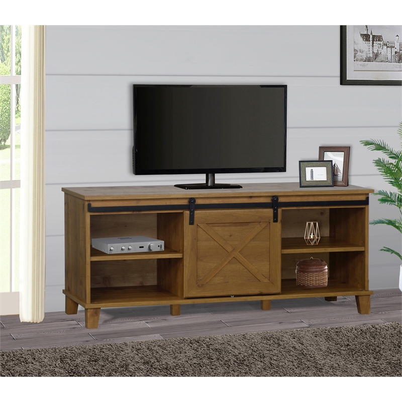 Saint Birch Austin Farmhouse Old Pine TV Stand