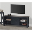 Saint Birch Austin Farmhouse Black TV Stand