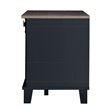 Saint Birch Austin Farmhouse Black TV Stand