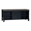 Saint Birch Austin Farmhouse Black TV Stand