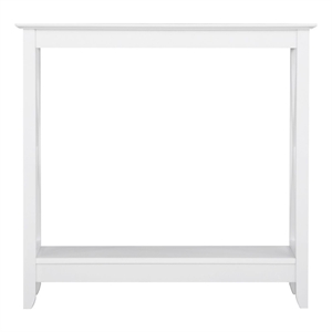 Saint Birch Lambert Modern Farmhouse White Console Table