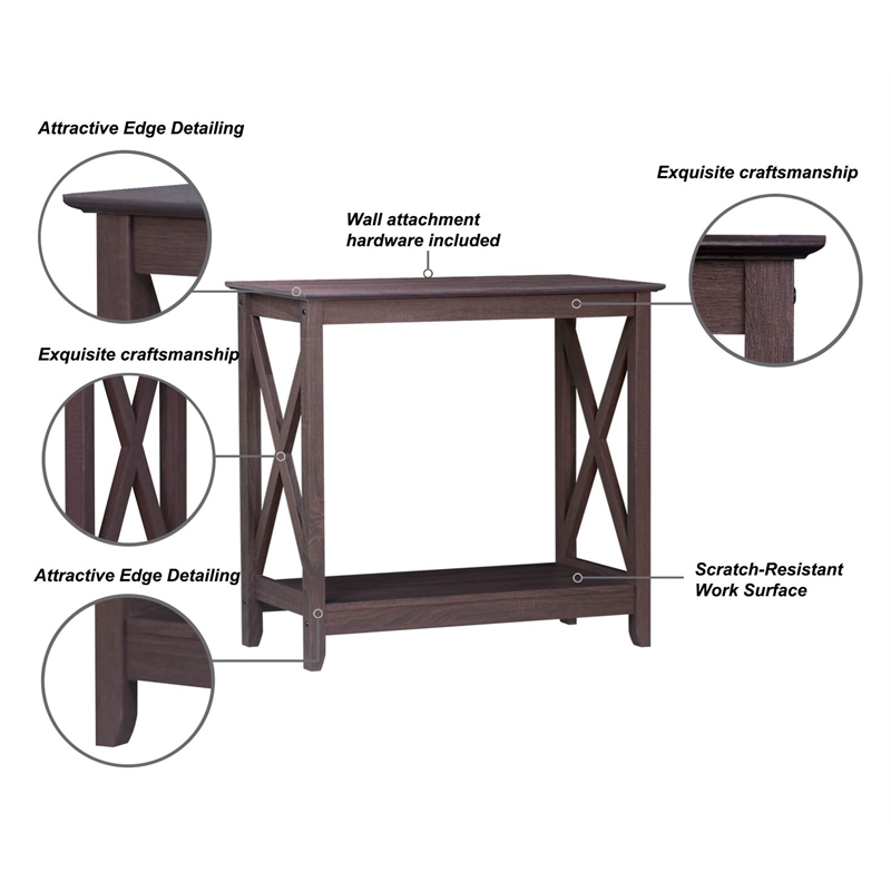 Saint Birch Lambert Modern Farmhouse Oak Console Table