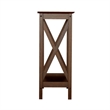 Saint Birch Lambert Modern Farmhouse Rosewood Grain Console Table